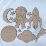 Wood Space Set