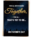 Asmallgf Heartfelt Fathers Day Card Gifts Decoration For Husband Boyfriend For All We've Shared Together Beautiful Message Insid