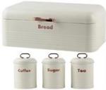 Totally 4PC Breadbin Combo Colour White Retail Box Out Of