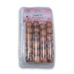Fashion Wooden Hair Beads Large - Mixed Pattern