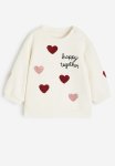 Sweatshirt - White Happy Together