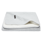 Bebejou Crib Blanket 75X100 Cm Mori - Cloud Grey