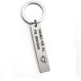 Keychain For Husband - Couples - Valentine's Day - Men's Gift