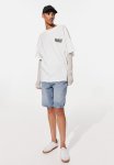 Oversized Printed T-Shirt - White Dazed And Confused
