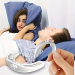 1PC Anti Snoring Devices Mouth Guard For Clenching Teeth At Night Comfortable And Adjustable Mouth Guard Holds Jaw Forward To Op