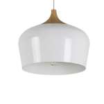 Fjord Pendant Light Metal White Medium Or Large - Large
