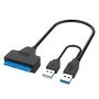 USB 3.0 & USB 2.0 To Sata Cable Hard Disk Drive Converter Support 4TB