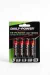 Daily-power Hi-power Aa Batteries Pack Of 4