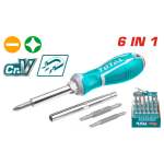 Totai Total Screwdriver Set 6 In 1