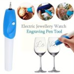 1PC Electric MINI Engraving Pen Machine Chisel Word Marker Carving Plotter Tool Cutting Leather Glass Corrode Engraver Metal For