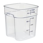 Square Polycarbonate Storage Container Clear 17 Ltr - SCS4015-C
