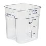 Square Polycarbonate Storage Container Clear 17 Ltr - SCS4015-C