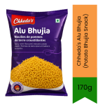 's Alu Bhujia Potato Bhujia Snack 170G - Premium Pure Crunchy Savory Indian Namkeen For Tea Time & Daily Snacking Delivers Authe