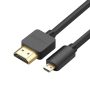 UGreen HD127 Micro HDMI To HDMI 2.0 Cable 4K 60HZ