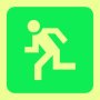 KE28 Man Running To The Left Sign