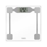 Thinner By Conair Scale For Body Weight Digital Bathroom Scale In Clear Tempered Glass