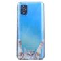 Cute Funny Ginger Cat Print Phone Case For Samsung A51 - Transparent