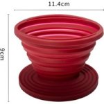 Coffee Accessories Coffee Filter Rubber Coffee Maker Red