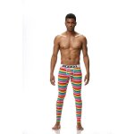 Jockmail - Stripe Longjohn. Red