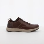Mens Brown Diego Milled Leather Shoe - Brown 12