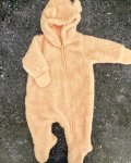 Woolworths Pink Fleece Onesie 1 3M