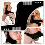 Beauty Tool Men's Beard Shaping Tool Trimming Shaper Template Comb Styling Template Adjustable Beard Shaping & Styling Tool For