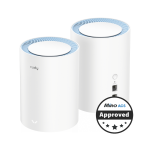 Cudy Dual Band 1200MBPS Wifi 5 Fast Ethernet Mesh 2 Pack M1200 2-PACK --M1200-2P