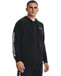 Men's Ua Rival Fleece Chroma Full-zip Hoodie - Black Sm