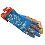 Tork Craft Ladies Slim Fit Small Garden Gloves Blue GL42
