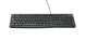 Logitech K120 Full-size Wired Keyboard Quiet Low-profile Keys Spill-resistant USB Plug-and-play – New