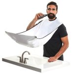 Beard Bib Apron Beard Hair Catcher For Shaving And Trimming Non-stick Beard Shave Cape Grooming Accessories Tools