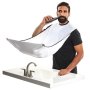 Beard Bib Apron Beard Hair Catcher For Shaving And Trimming Non-Stick Beard Shave Cape Grooming Accessories Tools