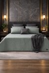Pierre Cardin Le Intro Silky Feel 90GSM Pinsonic Quilt Set With 2 Pillow Cases 240 X 240CM