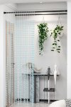 Expandable Tension Curtain Rod Black 120CM To 210CM