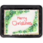 Merry Christmas Tray Cake
