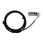 Targus Defcon Compact Serialized Combination Cable Lock ASP71GL