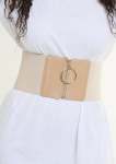 O-ring Elastic Belt - Cream - M l