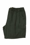 Jeep 21CM Elasticated Walk Shorts In Olive - Olive 5XL