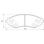 Daewoo Kbc Brake Pads Front For Chevrolet - Spares Direct