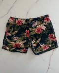 Sticky Fudge Blue Floral Shorts 7 8Y