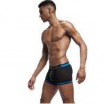 Jockmail Mens Boxer Mesh U-pouch Navy