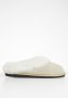 Sleek Suede Wool Inner Slipper - Sand
