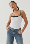 Molly Thin Strap Cami - White