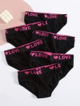 6 Pack Colorful Cotton Panties Seamless Soft & Stretchy Bikini Briefs Women's Lingerie & Underwear