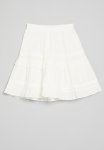 PoP Candy Tiered Skirt - White