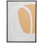 Abstract Canvas With Circles Neutral Colours 50 X 70 X 3.5CM
