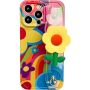 Suitable Compatible With Iphone 15 Crossbody Wristband Love Chain Mobile Phone Case