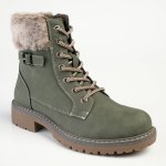 Madison Jordan Boot - Khaki - 8