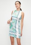 Edit MINI Printed Shift Dress - Delicate Scarf Print