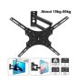 Full Motion Tv Wall Mount Bracket Universal Heavy Duty Swivel Rotation